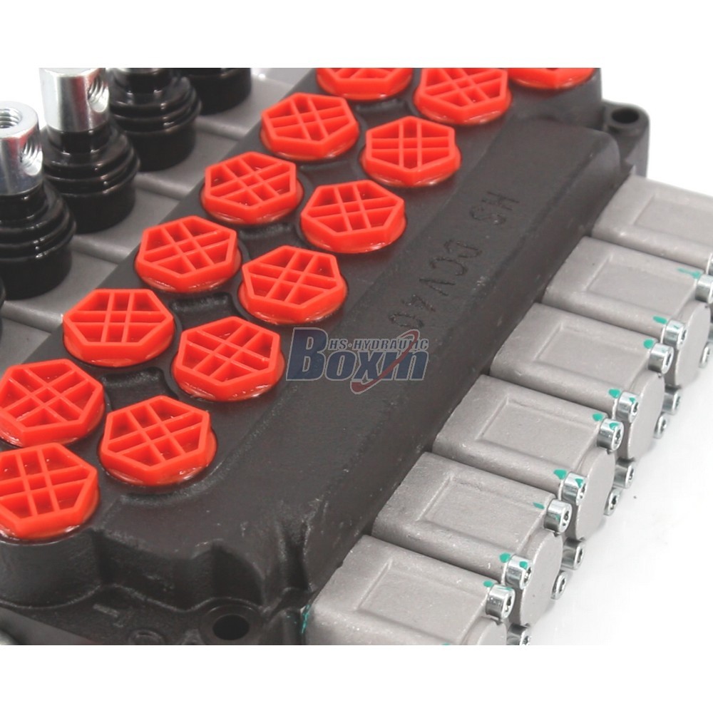 Direct Factory Wholesale DCV40 Manual 6 Spool Directional Valve detail image