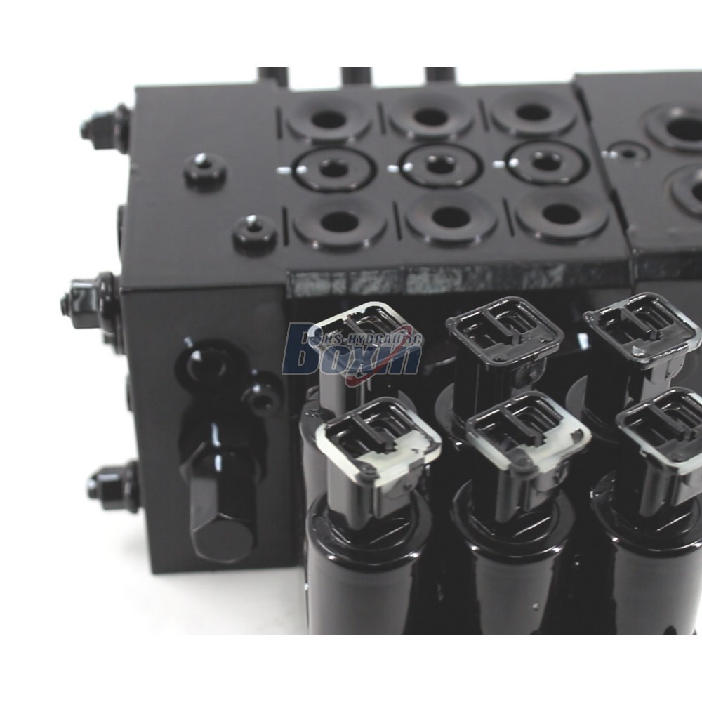 Industrial Grade DCV55 Electro-hydraulic 3 Spool Directional Valve detail image