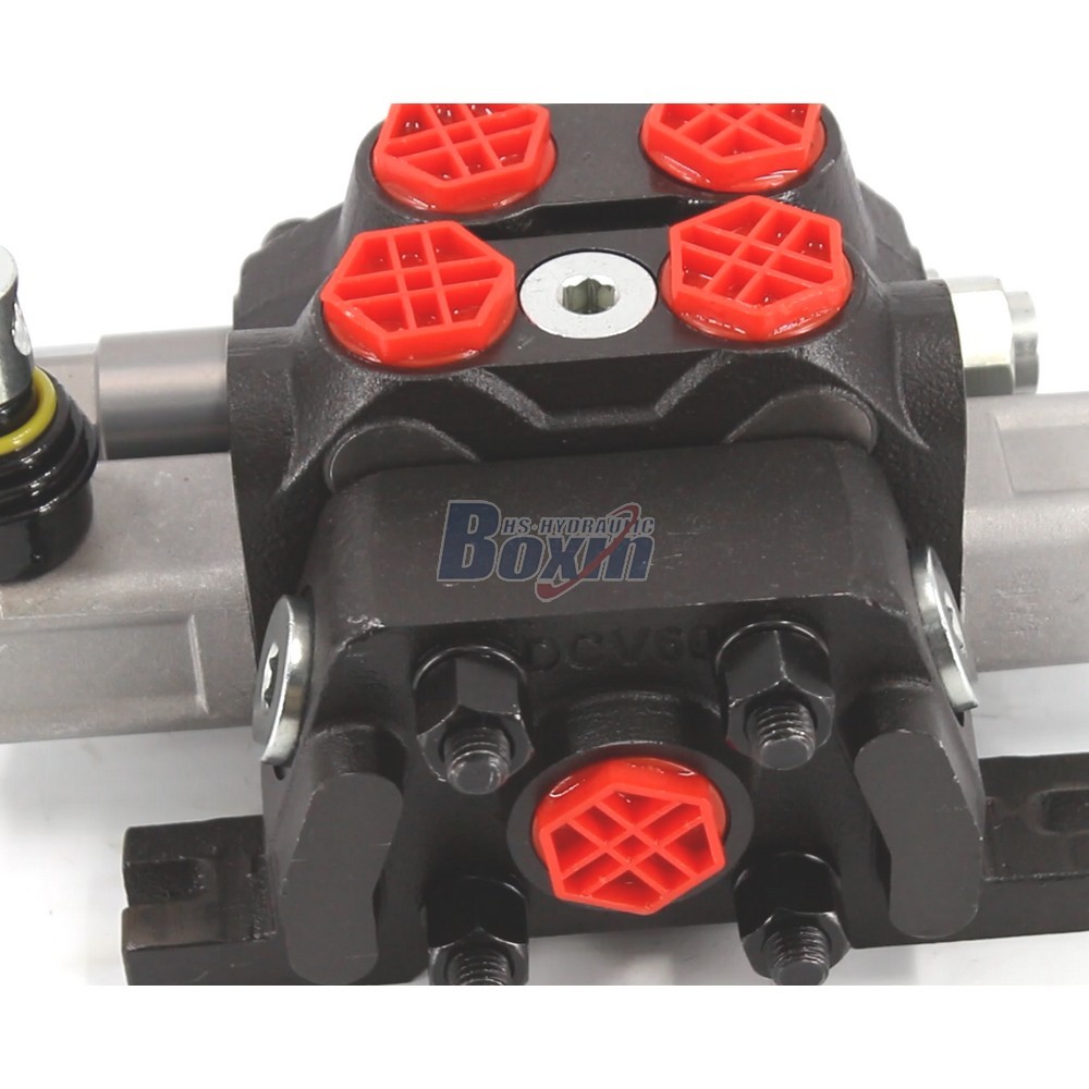DCV60 Manual 1 Spool Sectional Directional Valve for Hydraulic Systems detail image