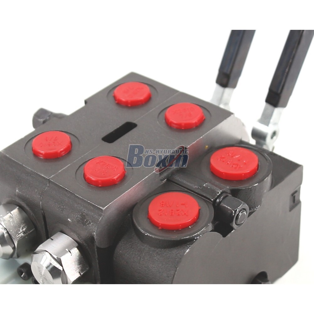 HSV20 Manual 2 Spool Sectional Directional Valve Factory Direct Supply detail image
