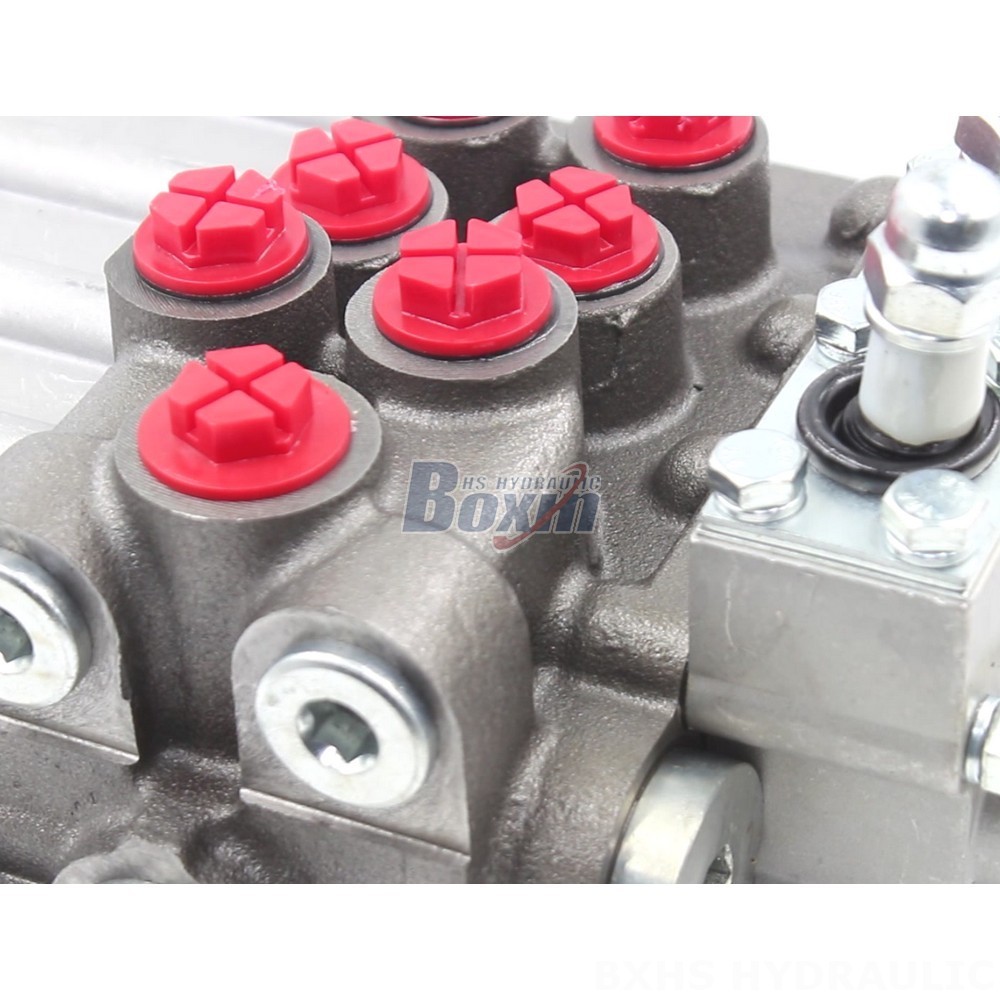 MP80 Manual 3 Spool Hydraulic Distributor: OEM & ODM Services Available detail image