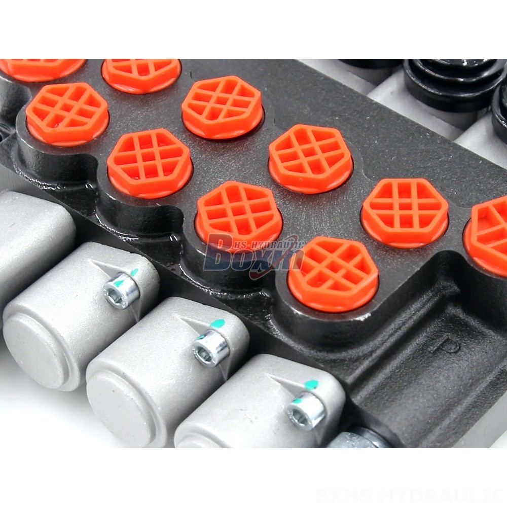 4 Spool Hydraulic Valve - P40-G12-G38-3OT-OTW | Manufacturer & Distributor detail image
