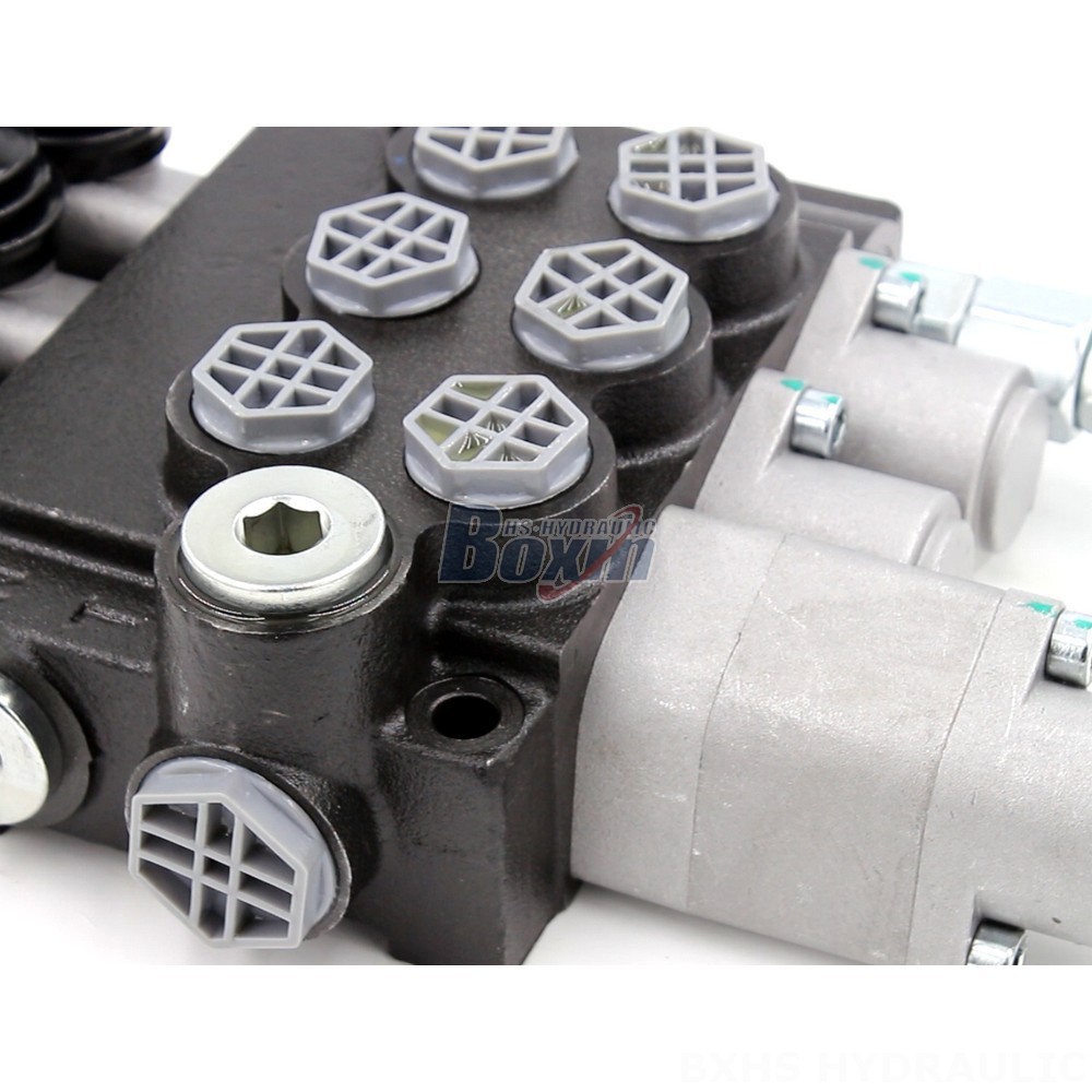 3 Spool Manual Directional Valve - P40-G12-G38 | Factory & Supplier detail image