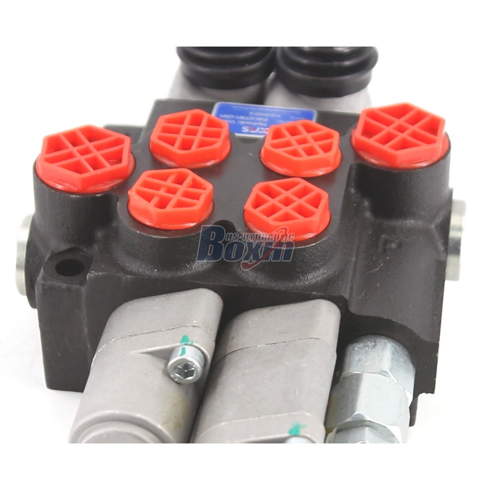 P40-QTW1-QTW Manual 2 Spool Monoblock Directional Valve detail image