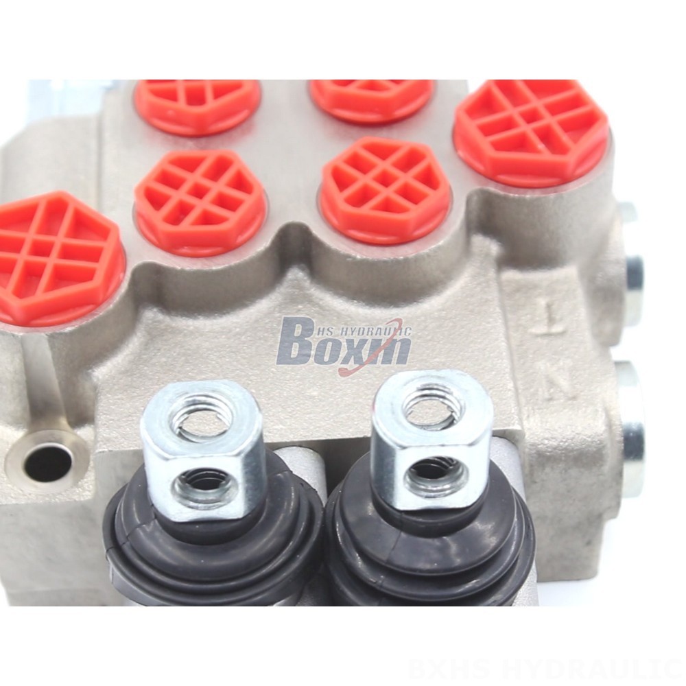 Manual 2 Spool Directional Valve P40-XNHJ | Industrial Hydraulic Solutions detail image
