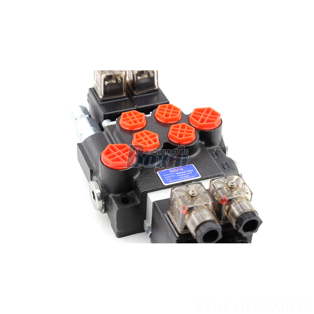 OEM P40 Solenoid 2 Spool Monoblock Directional Valves detail image