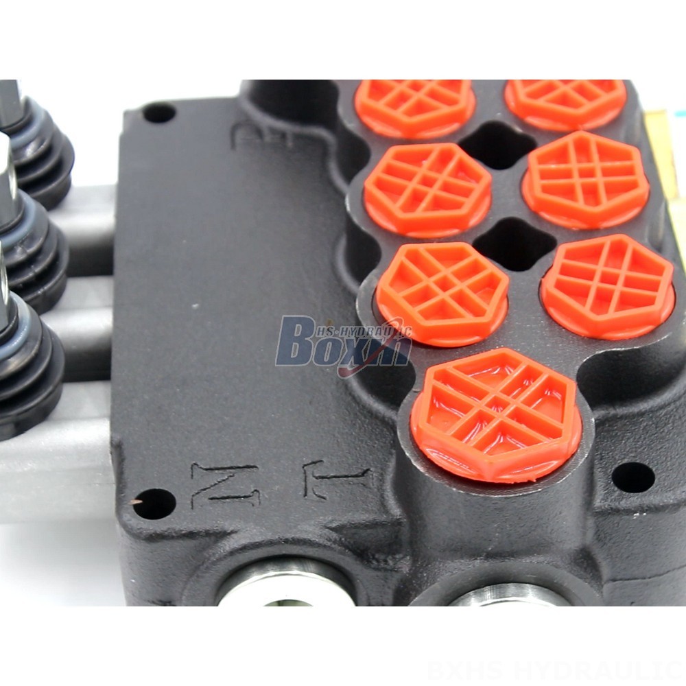 P80-G12-G34-OT Manual 3 Spool Monoblock Directional Valve | Manufacturer & Global Supplier detail image