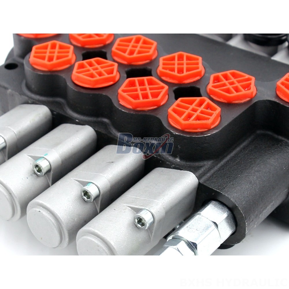 P80-G12-G34-OT 4-Spool Hydraulic Directional Valve | Factory Direct & Customizable detail image