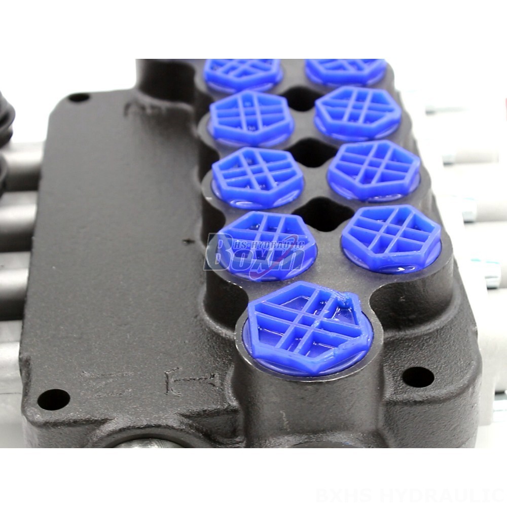4 Spool Directional Valve Manufacturer | Custom P80-G12-G34 Valves Available detail image