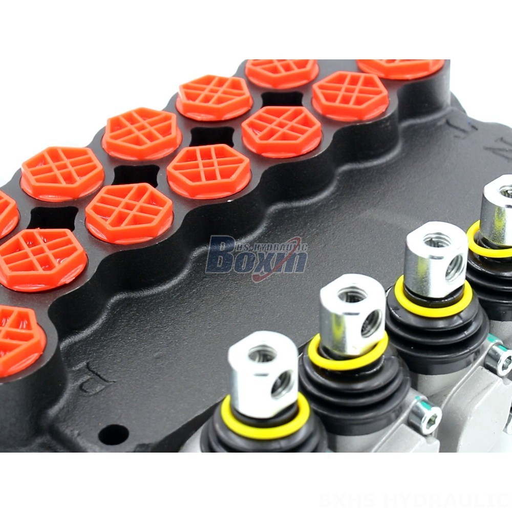P80-G12-G38-OW 5 Spool Hydraulic Valve: Private Label, OEM & Custom Production Services detail image