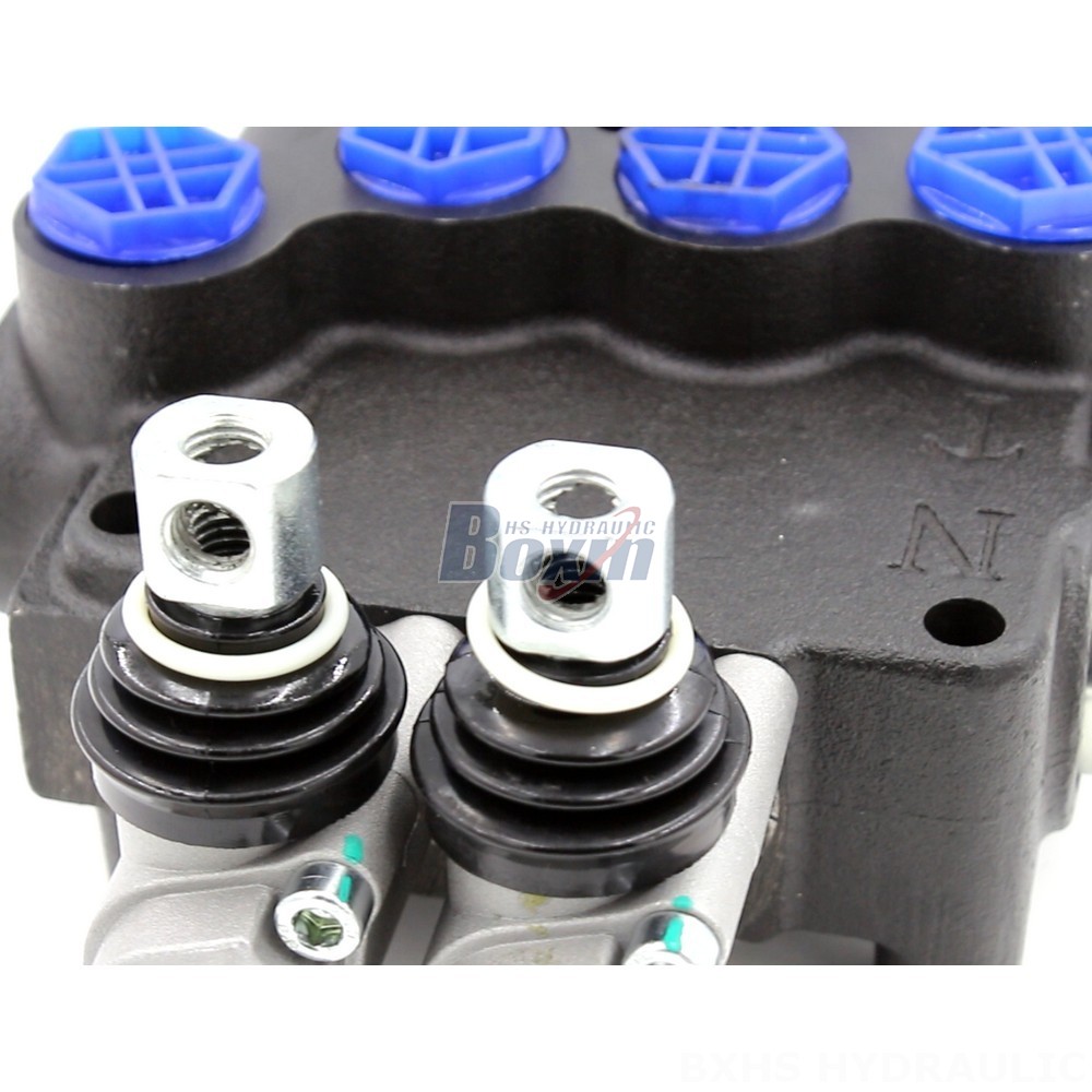 P80-G12-G38-QW 2-Spool Directional Valve: Efficient Fluid Power Control detail image