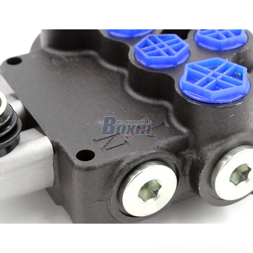 P80-G12-G38-QW 2-Spool Directional Valve: Efficient Fluid Power Control detail image