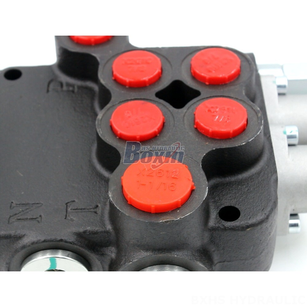 P80-U116-U78 Manual 2 Spool Monoblock Directional Valve: Manufacturer & Supplier detail image
