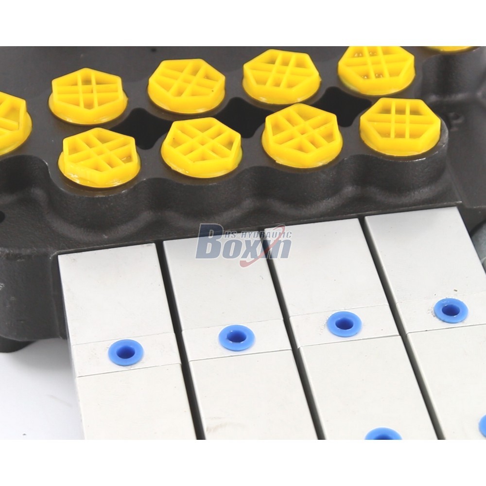 Factory Price P80Q-G-4OT 4 Spool Pneumatic Hydraulic Valve detail image