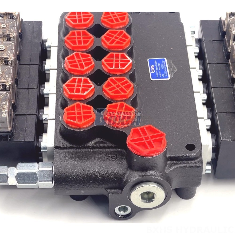 5-Spool Hydraulic Valve | P80 Model | Factory Direct & Customizable detail image