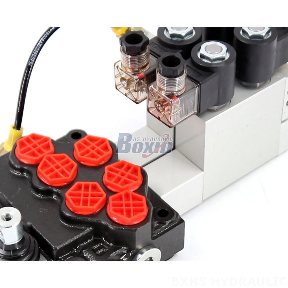 Factory Price SD5 Electro-hydraulic 2 Spool Monoblock Directional Valves - Global Supply detail image