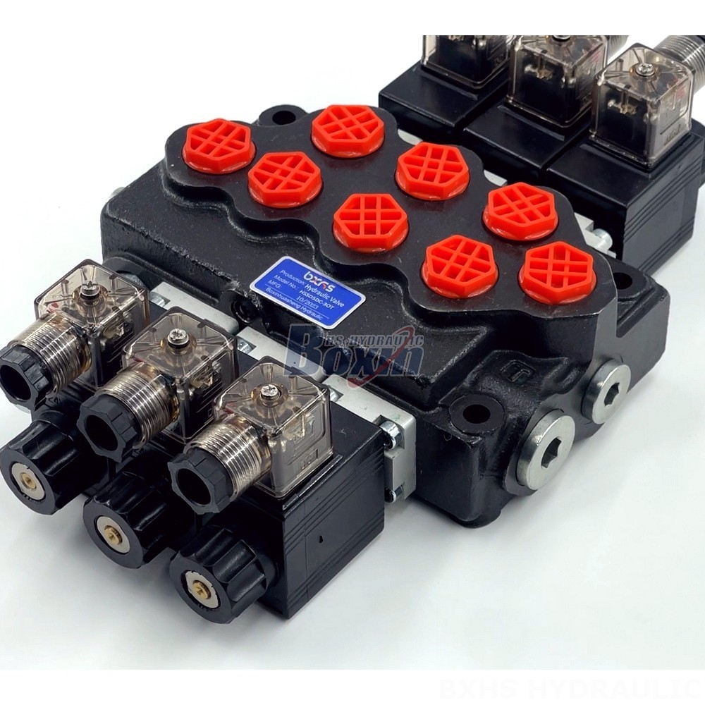 3-Position Monoblock Directional Valve | SD5 Model | Factory Direct & Customizable detail image