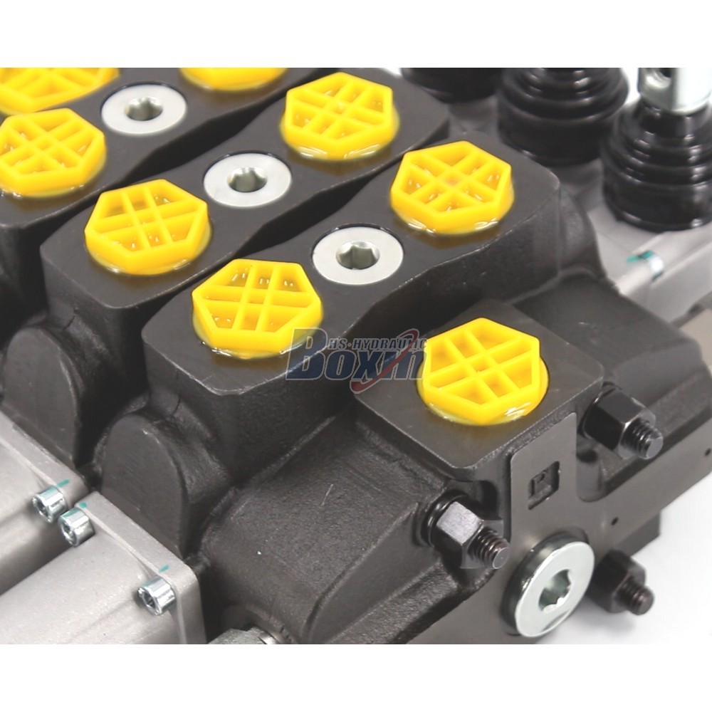 OEM/ODM Custom SD8 Manual 3 Spool Sectional Directional Valve with Private Labeling detail image