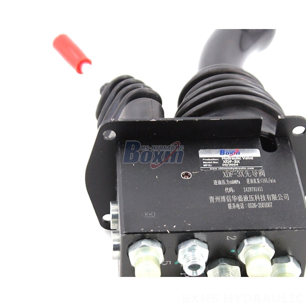 Buy XDF-3X 2 Spool Hydraulic Joystick: Manufacturer Direct detail image