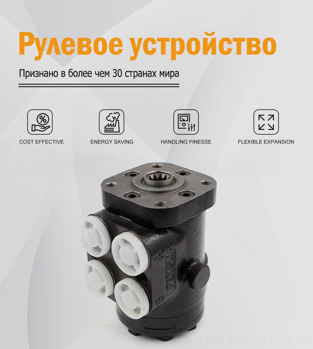 BZZ1-E100B 100 мл/об 7,5 л/мин Рулевой блок