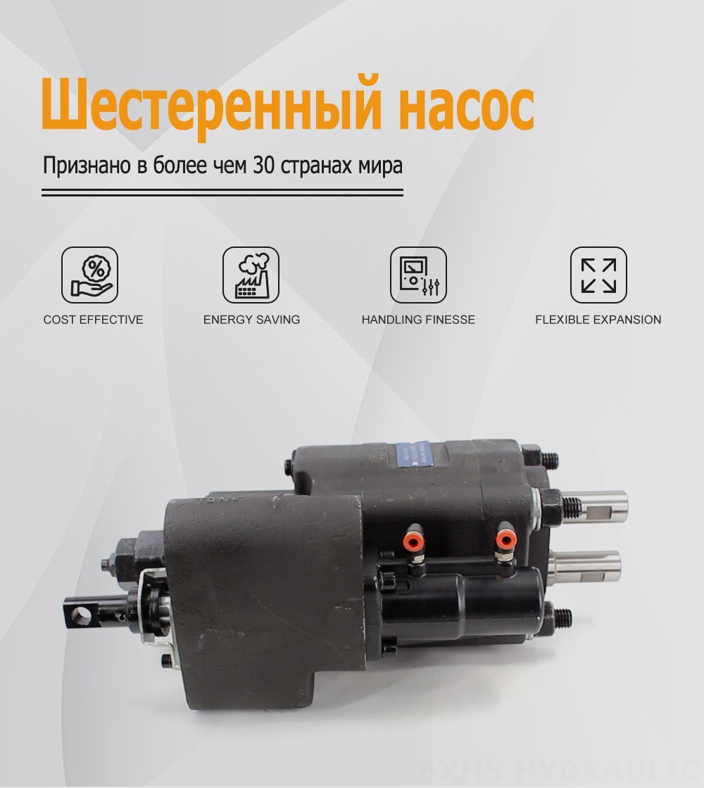 C101-25-LAS 112 см³/об Гидравлический шестерёнчатый насос