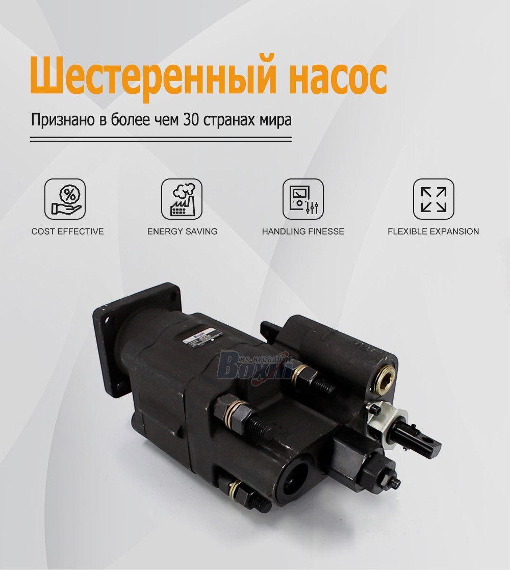 C102-LMS-25 Hydraulic Gear Pump 100 cc/rev for Industrial Equipment