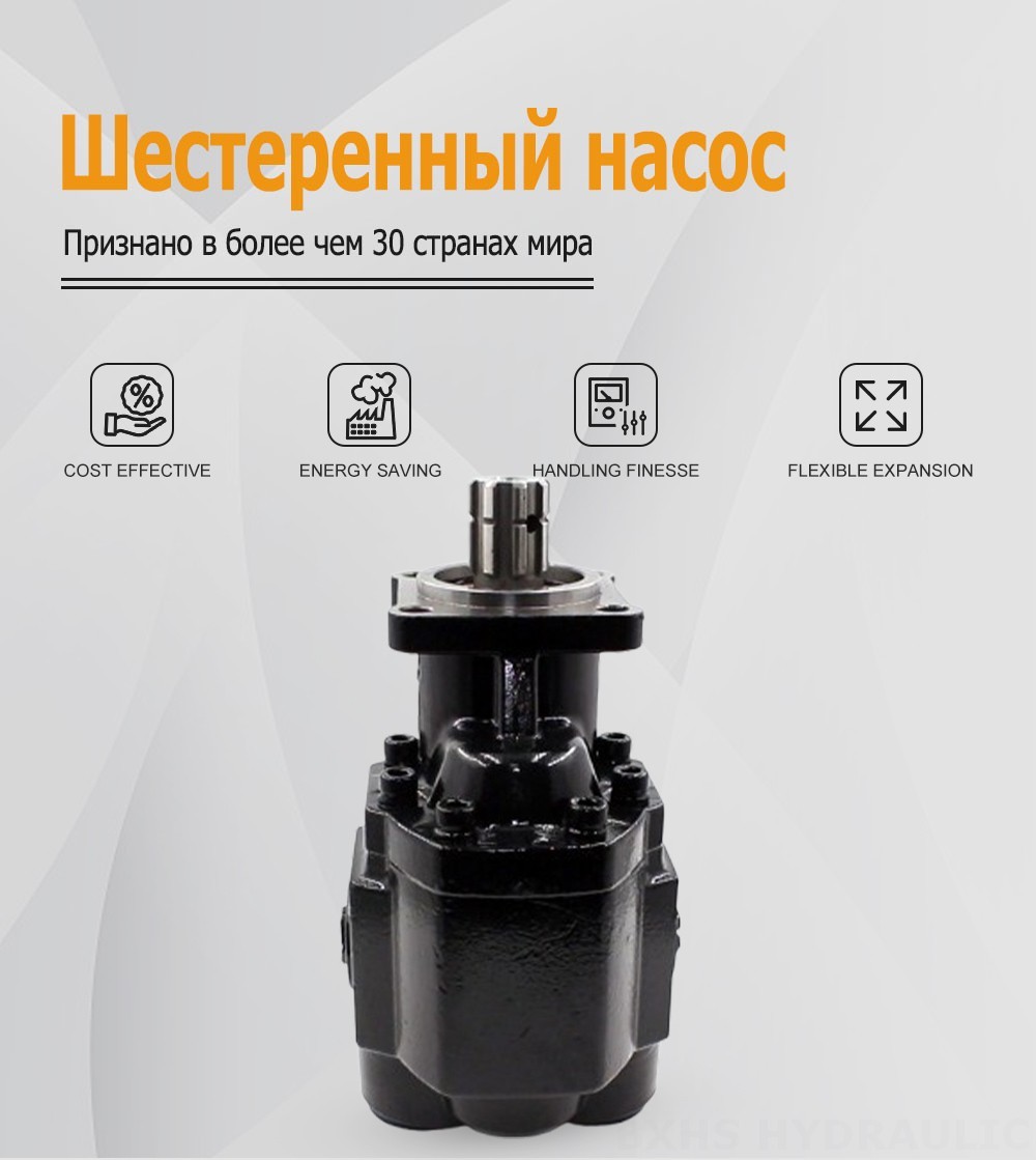 CBHST1-ISO-100 100 см³/об Гидравлический шестерёнчатый насос
