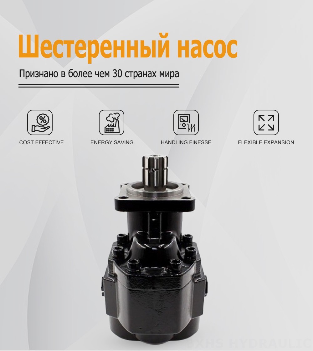 CBHST1-ISO-80 80 см³/об Гидравлический шестерёнчатый насос