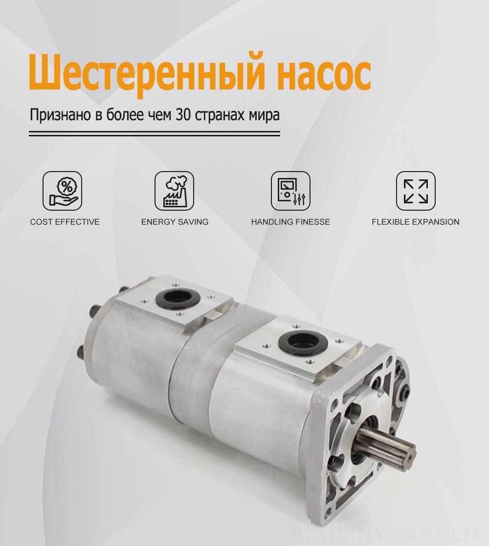 CBN-F540 40 см³/об Гидравлический шестерёнчатый насос