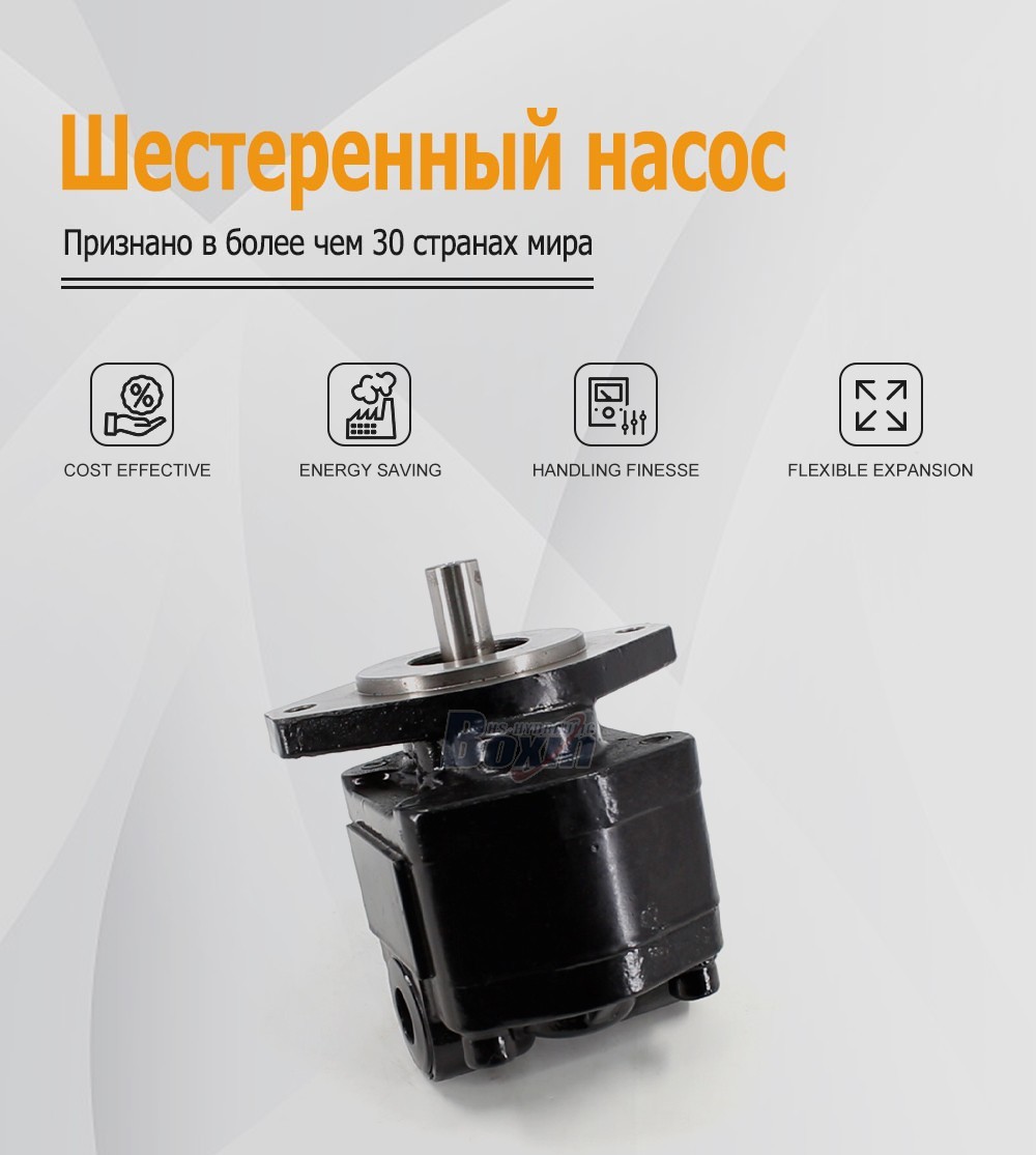 High Performance CBHS-FC25 Hydraulic External Gear Pump 25cc