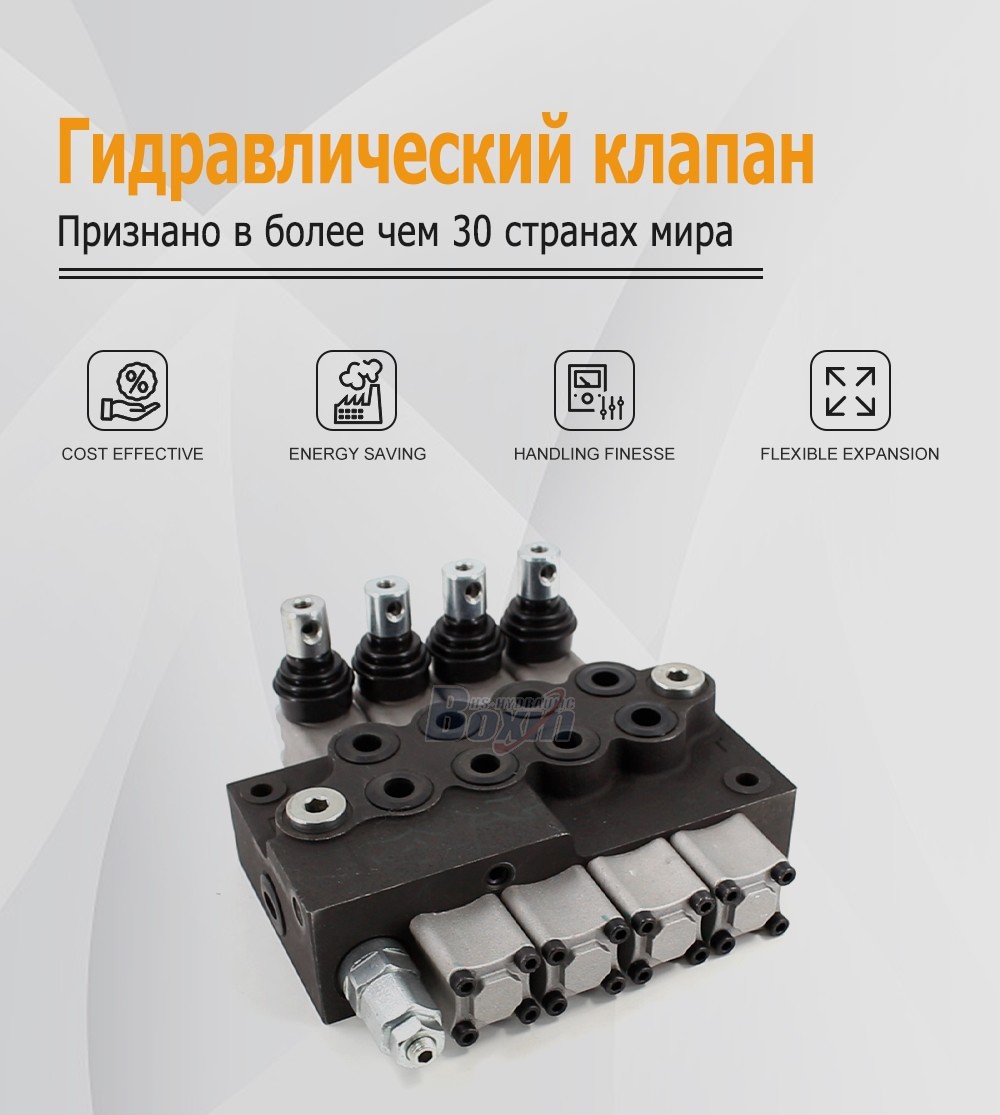 Strategic Business Partnership Opportunities for HS45 Manual 4 Spool Monoblock Directional Valve