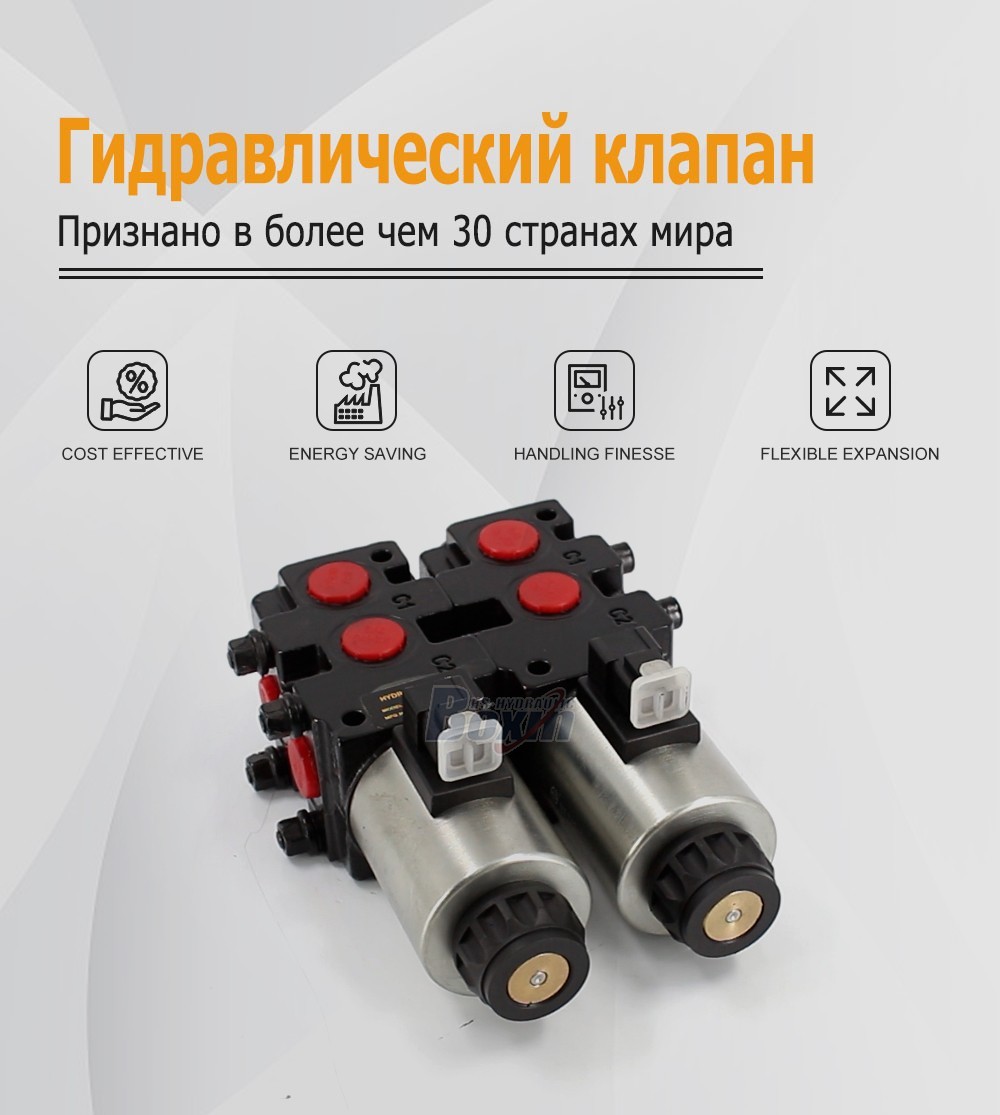 High Performance HSV09 Solenoid Hydraulic Directional Control Valve