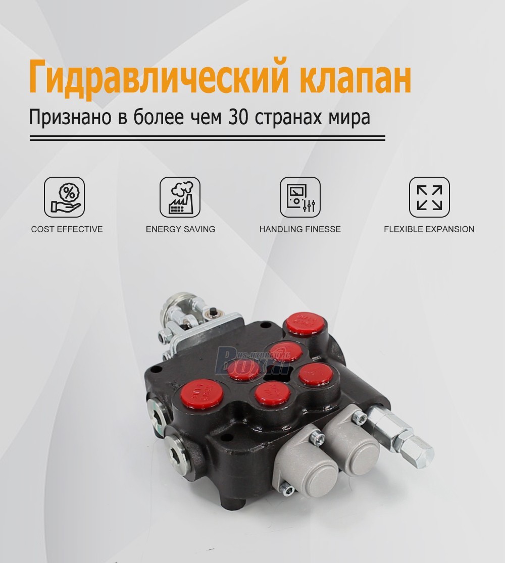 Direct From Factory P80-U1-J2OT 2 Spool Directional Valve Wholesale