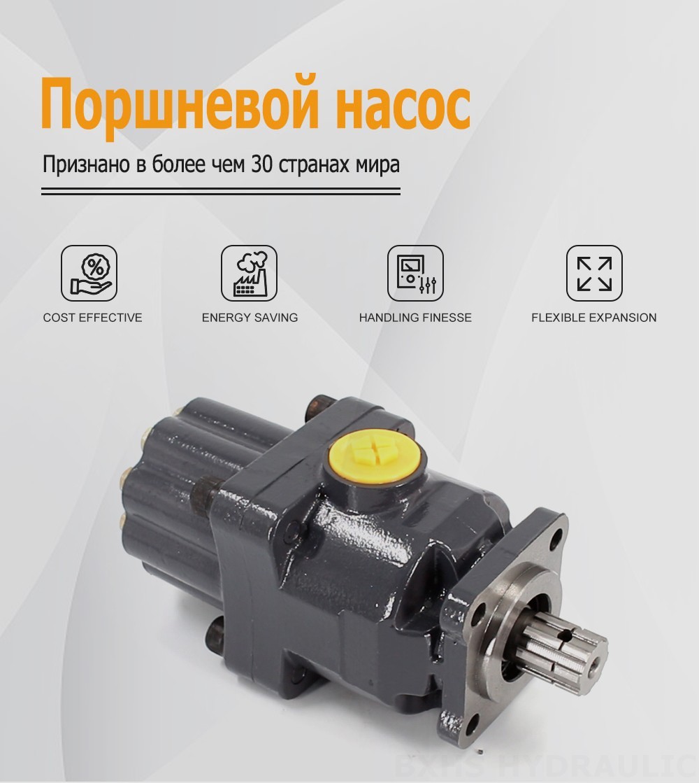 P9-80-H 80 см³/об 20 МПа (2900 фунт/кв. дюйм) Гидравлический поршневой насос