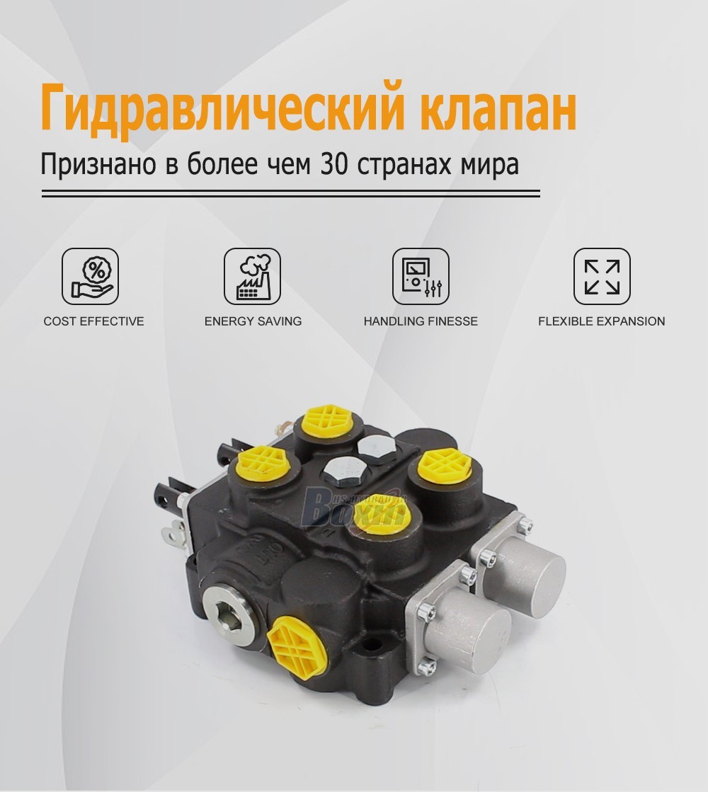 Bulk Order RD5200NPT-2OT 2 Spool Hydraulic Valve Factory Supply