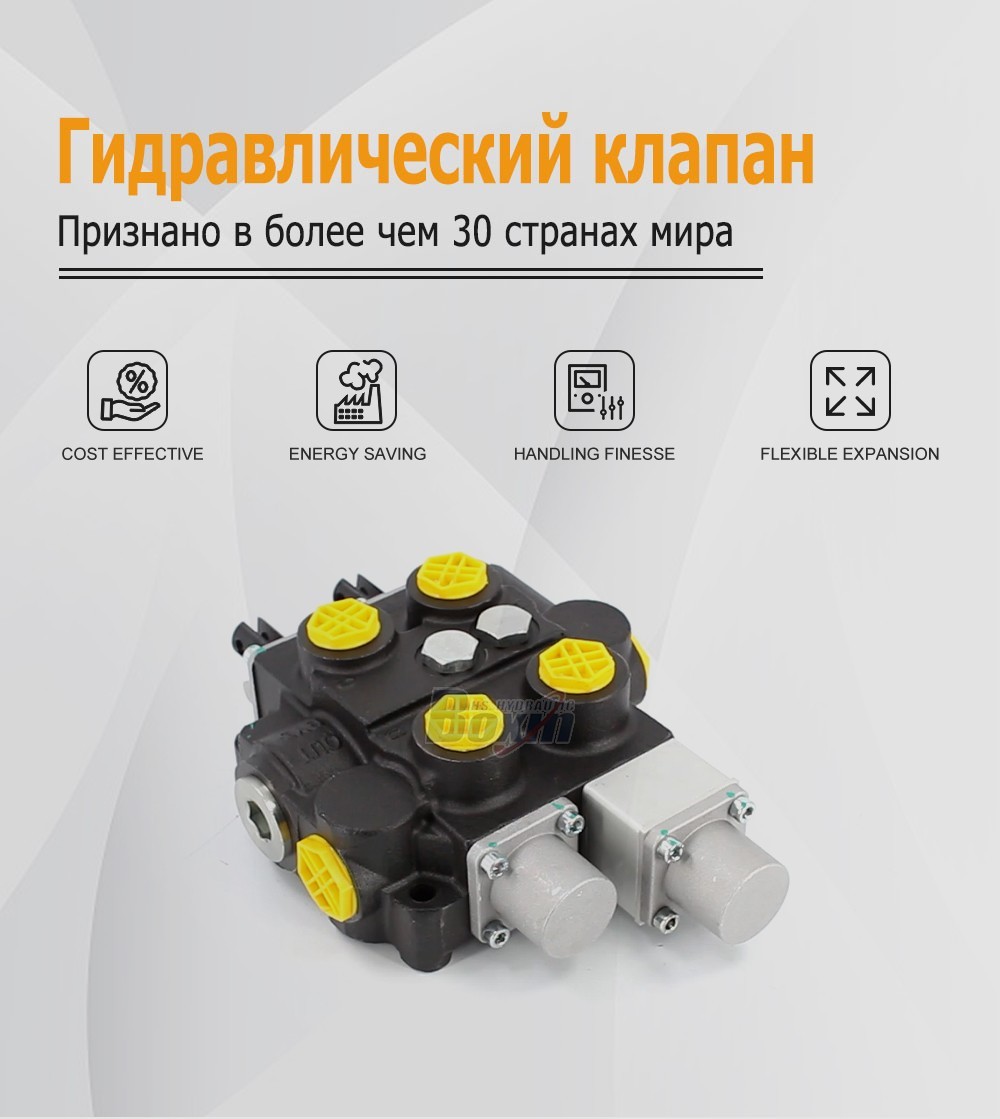 Industrial Grade RD5200NPT-QTW-OT Manual Hydraulic Valve with NPT Ports