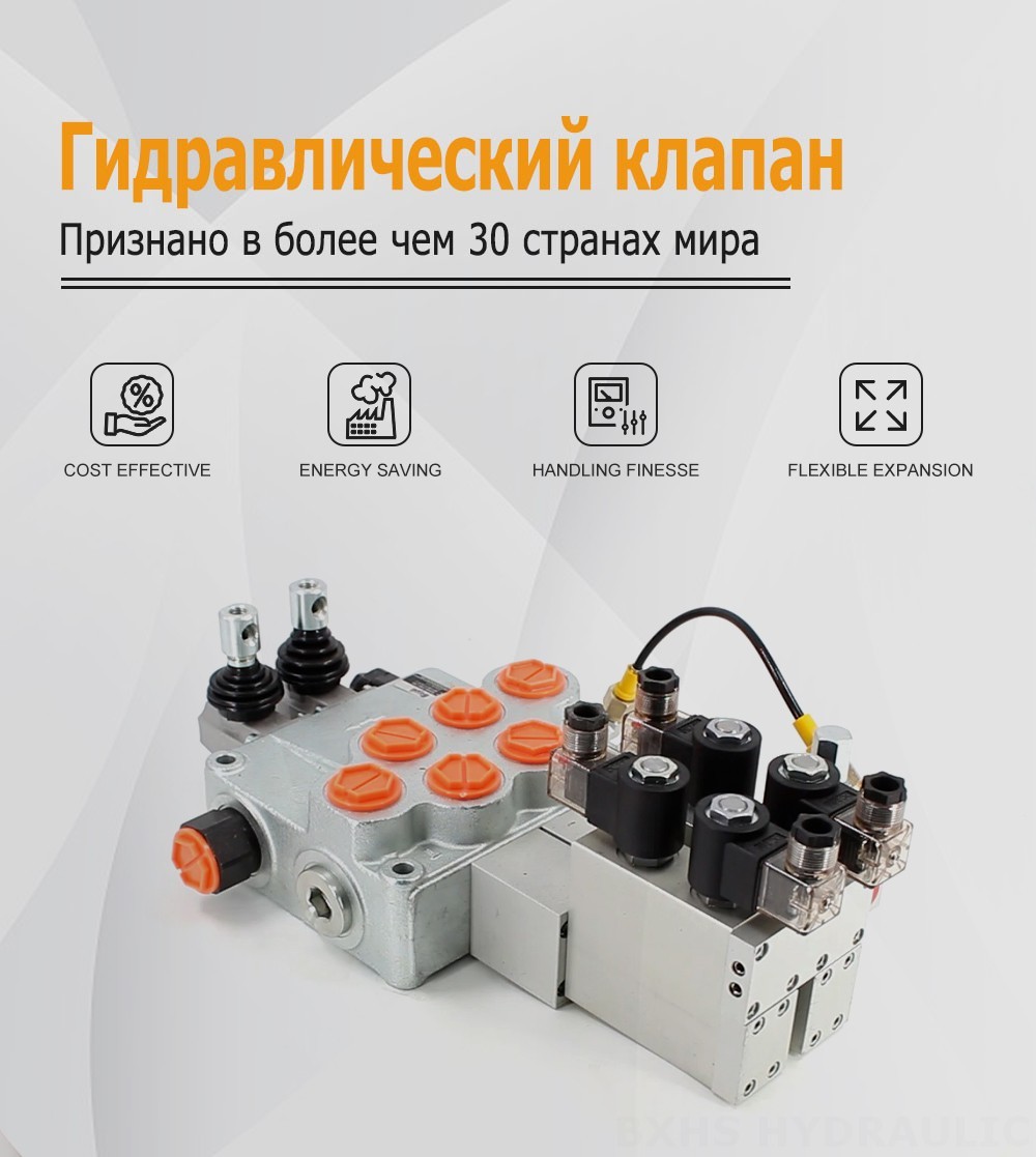 SD18 Электрический 2 катушки Моноблочный направляющий клапан