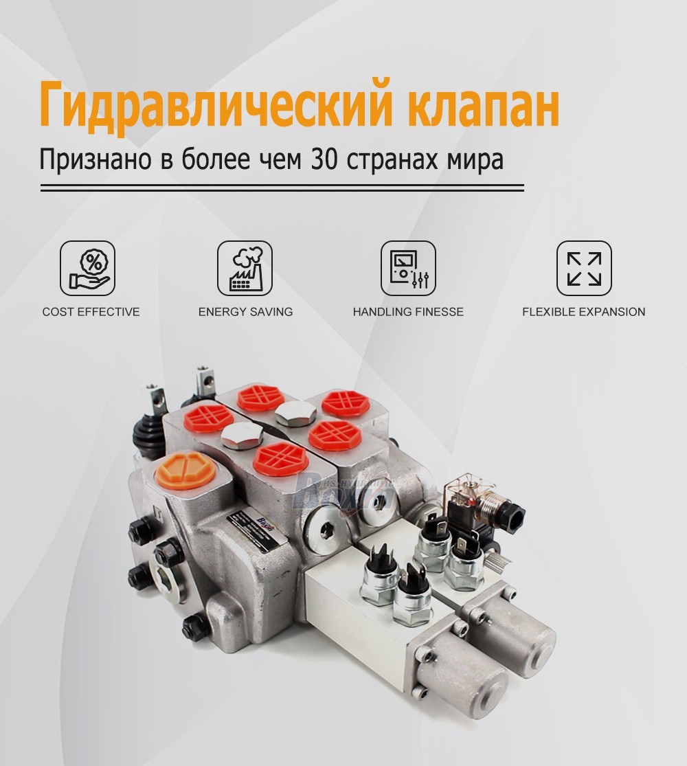 OEM and ODM Services for SDS180-PG2-2OTDD Manual 2 Spool Sectional Valve