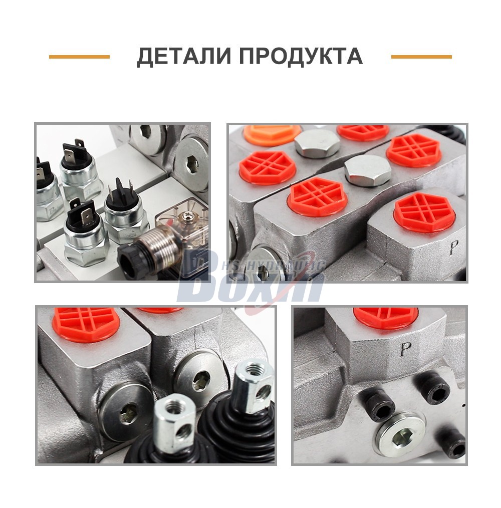 OEM and ODM Services for SDS180-PG2-2OTDD Manual 2 Spool Sectional Valve