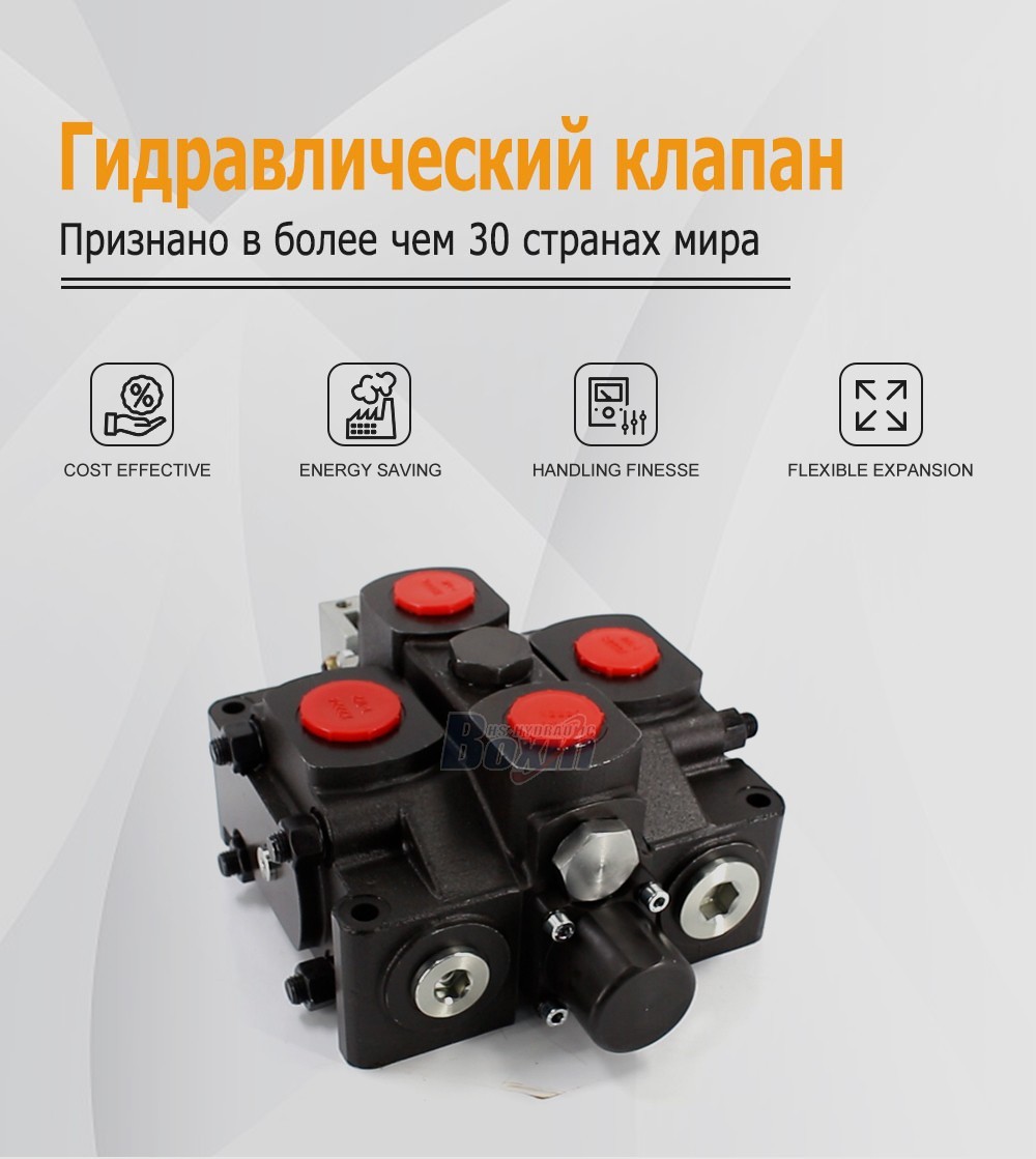 SDS380-OW Manual 1 Spool Sectional Directional Valve for Hydraulic Systems