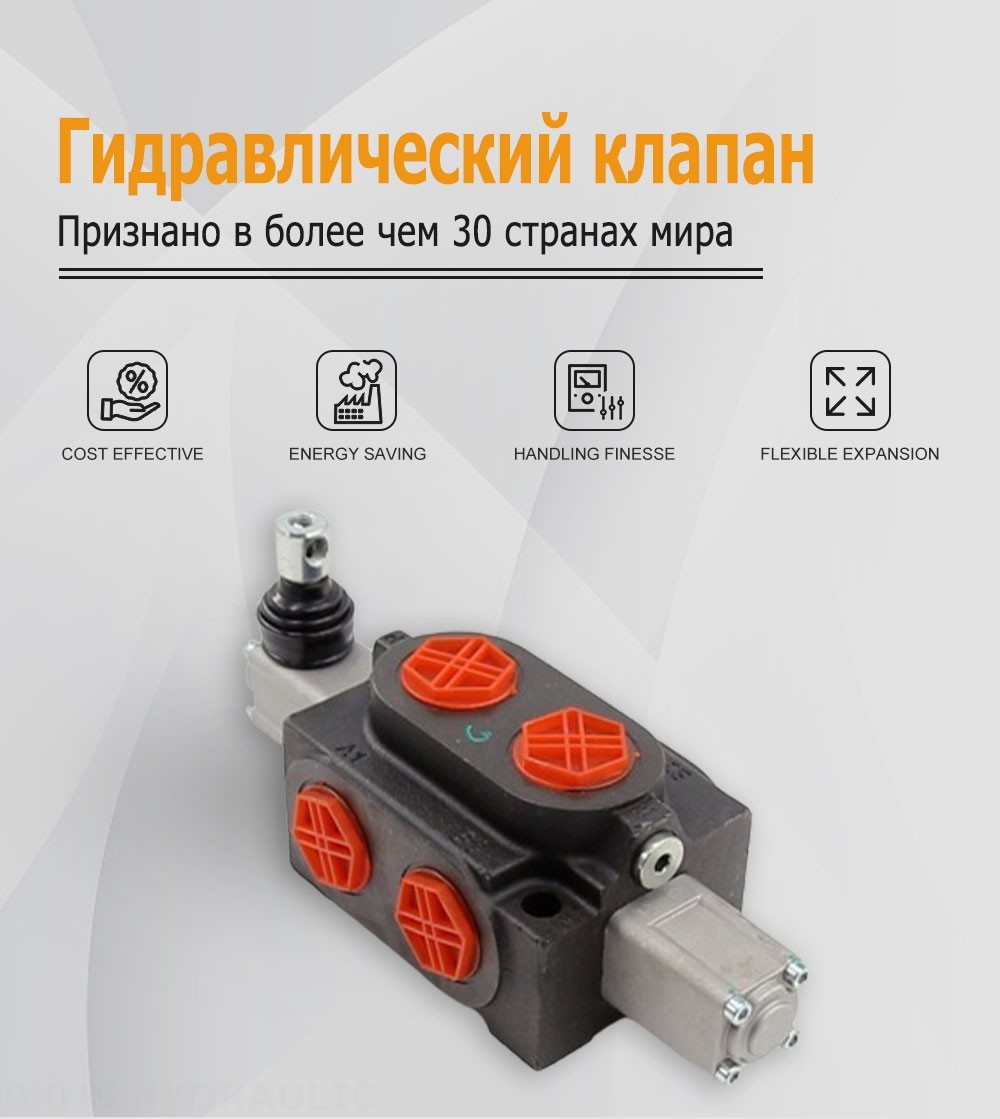 SHFY-G25L-00 Ручное 1 катушка Моноблочный направляющий клапан