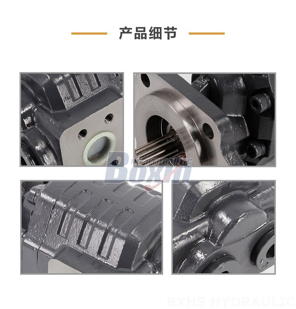 CBHC-2080 80 毫升/转 20 MPa (2900 psi) 液压齿轮泵