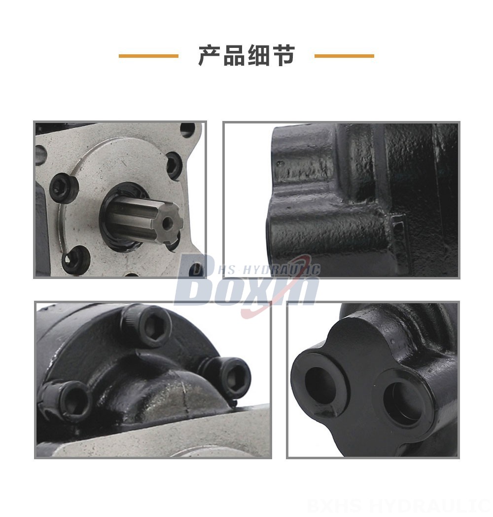 CBHS-F532 32 毫升/转 22 MPa (3190 psi) 液压齿轮泵