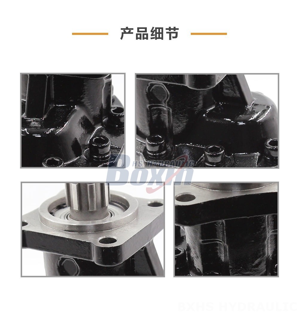 CBHST1-ISO-110 110 毫升/转 25 MPa (3625 psi) 液压齿轮泵