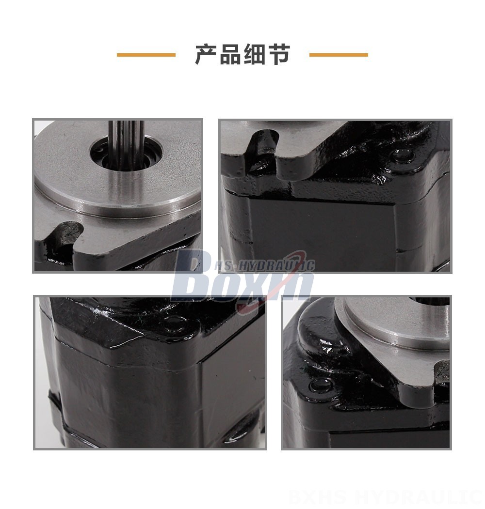 CBHZ-F20R 19.7 毫升/转 20 MPa (2900 psi) 液压齿轮泵