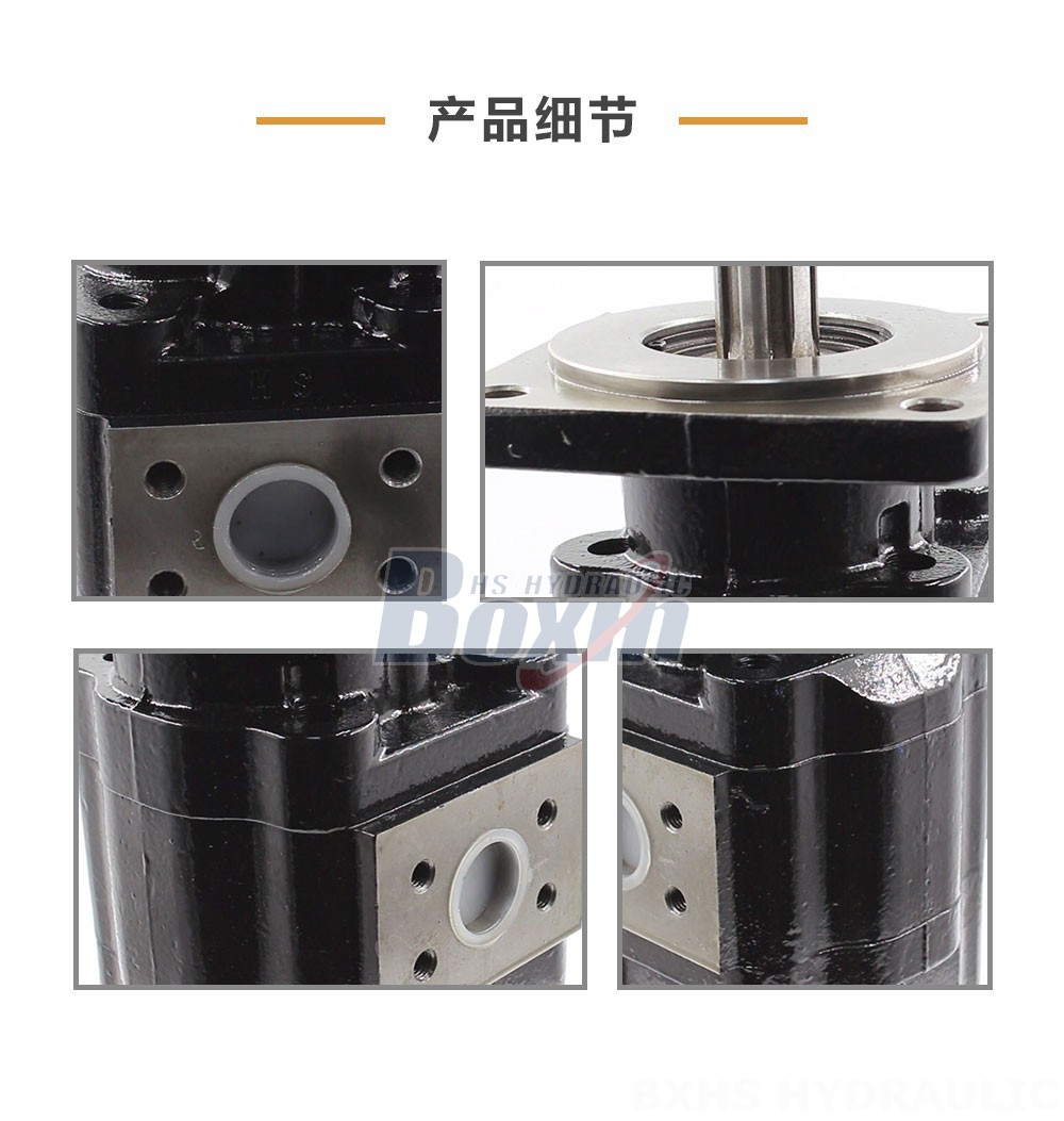 JHP2080-2080 80 毫升/转 20 MPa (2900 psi) 液压齿轮泵