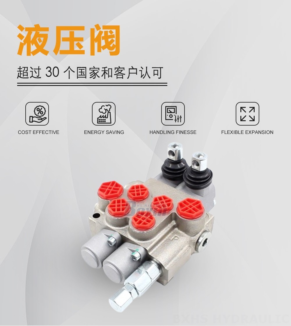 P40-XNHJ 手控 2 联 整体式换向阀