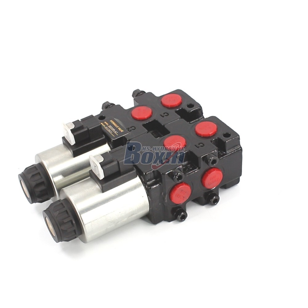 Factory Wholesale HSV09 Solenoid 2 Spool Flow Diverter Valve main image