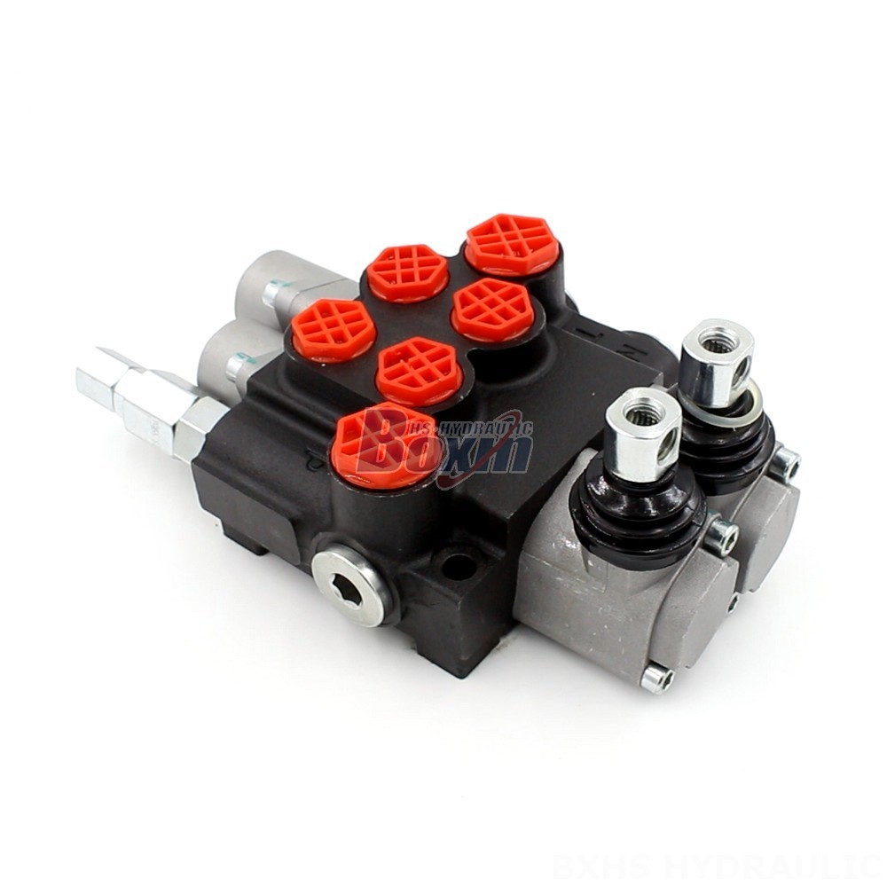 P40-G12-G38-OT-QTW Manual 2 Spool Monoblock Directional Valve Manufacturer main image