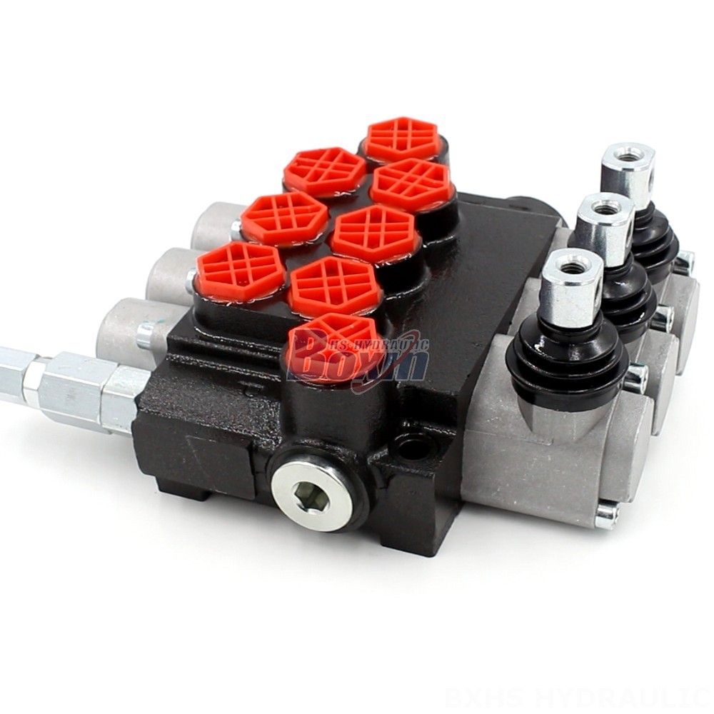 P40-G12-OT 3-Spool Hydraulic Directional Valve | Factory Direct & Customizable cover photo
